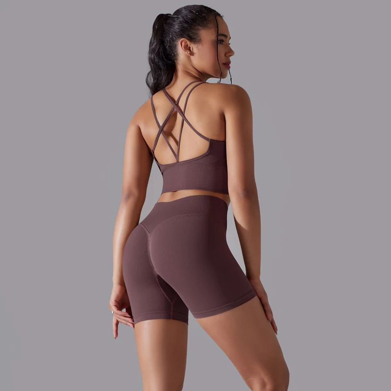 Yoga Fitness Kit - Sexy Yoga Sets Dames Trainingspak Naadloze