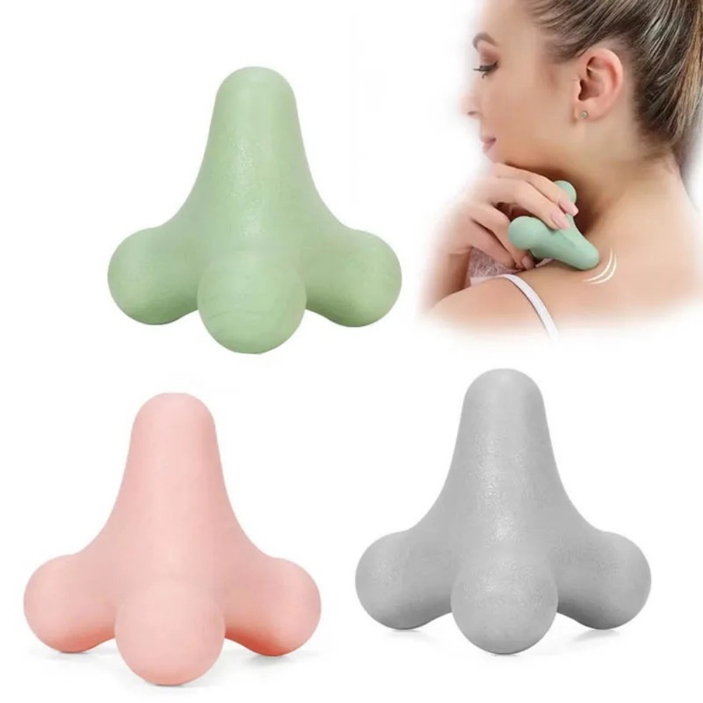 Shoulder Massage Ball - Vierhoekige fascia massagebal, diepe weefselmassagebal voor