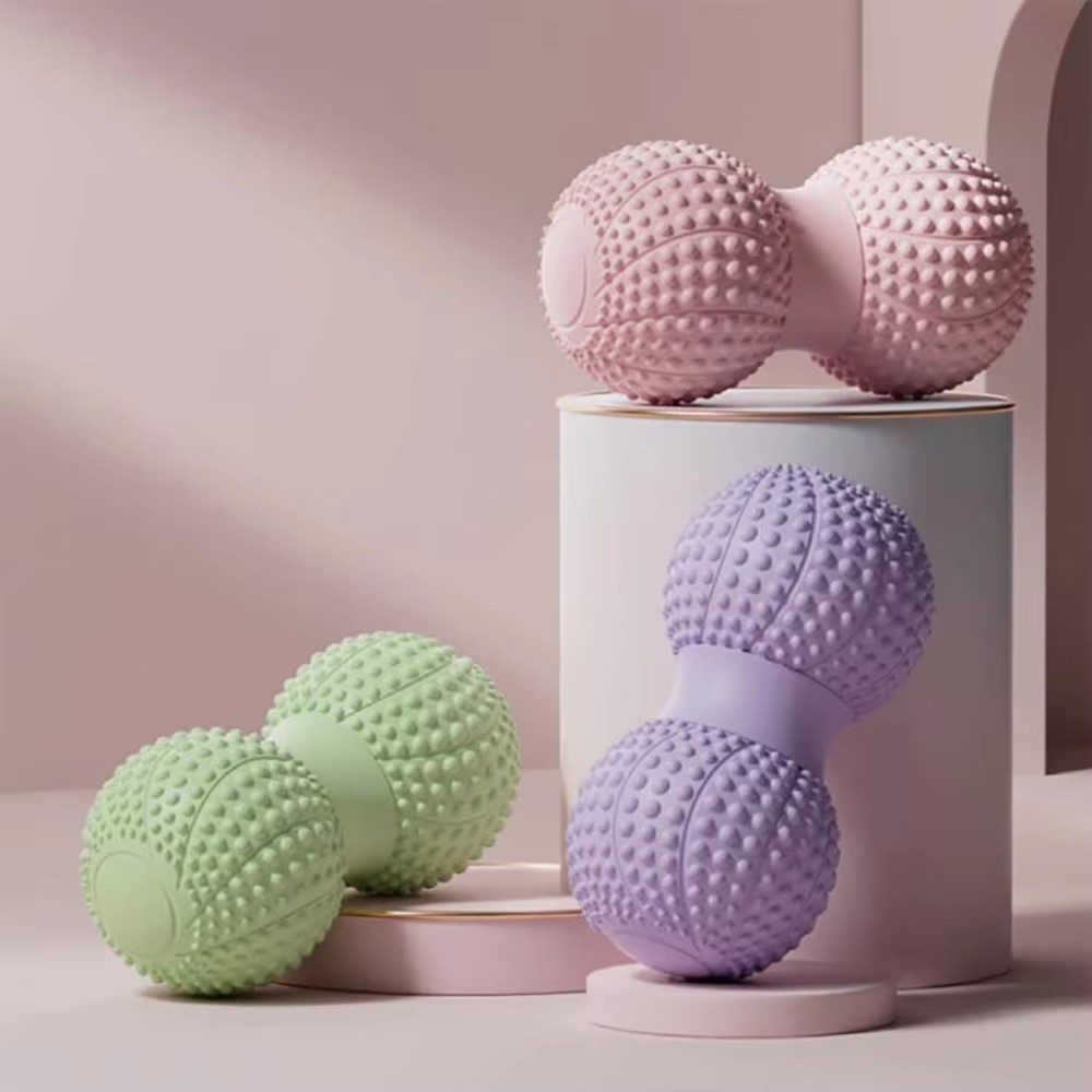 Shoulder Massage Ball - Yoga Fascia Bal Peanut Massagebal Voetmassager