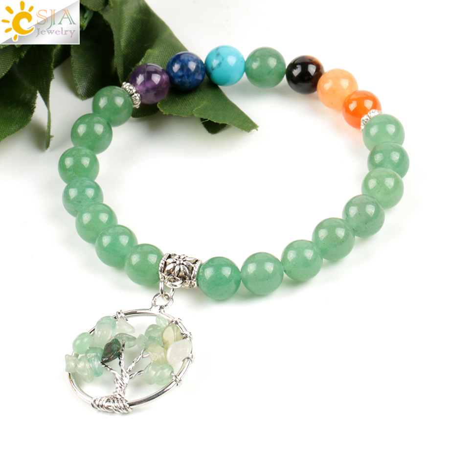 Csja 7 Chakra Natuurlijke Sten - Yoga Fitness Tracker recensie en prijs