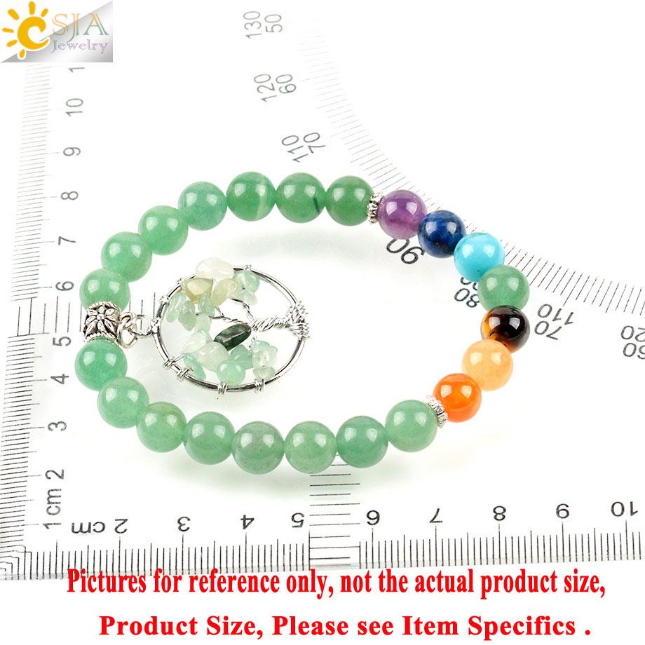 Csja 7 Chakra Natuurlijke Sten - Yoga Fitness Tracker recensie en prijs
