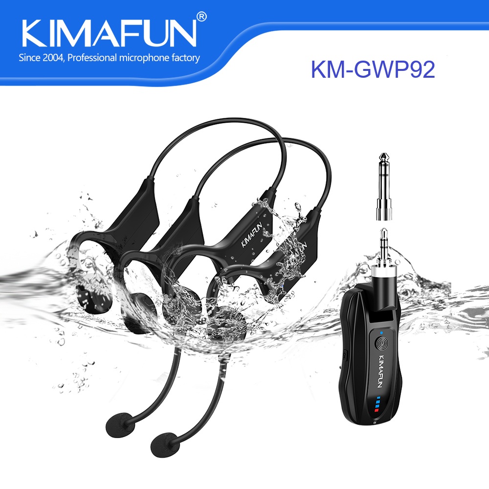 KIMAFUN Dual Wireless Headset- - Yoga Fitness Instructor recensie en prijs