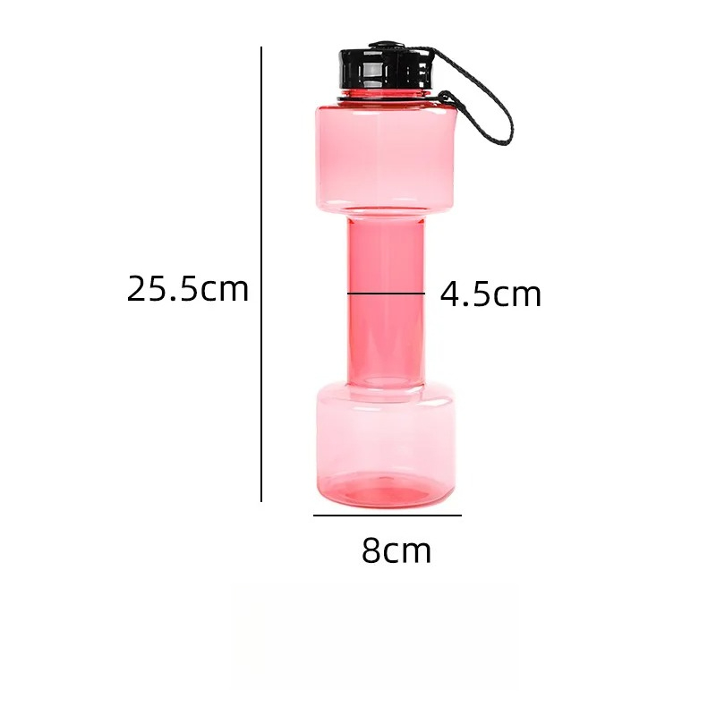 1 stuk haltervormige waterfles - Yoga Fitness Gear recensie en prijs