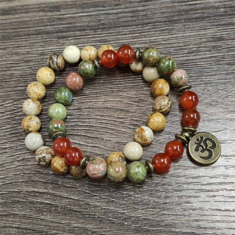 Charm Stone Pols Mala Healing  - Yoga Fitness Tracker recensie en prijs