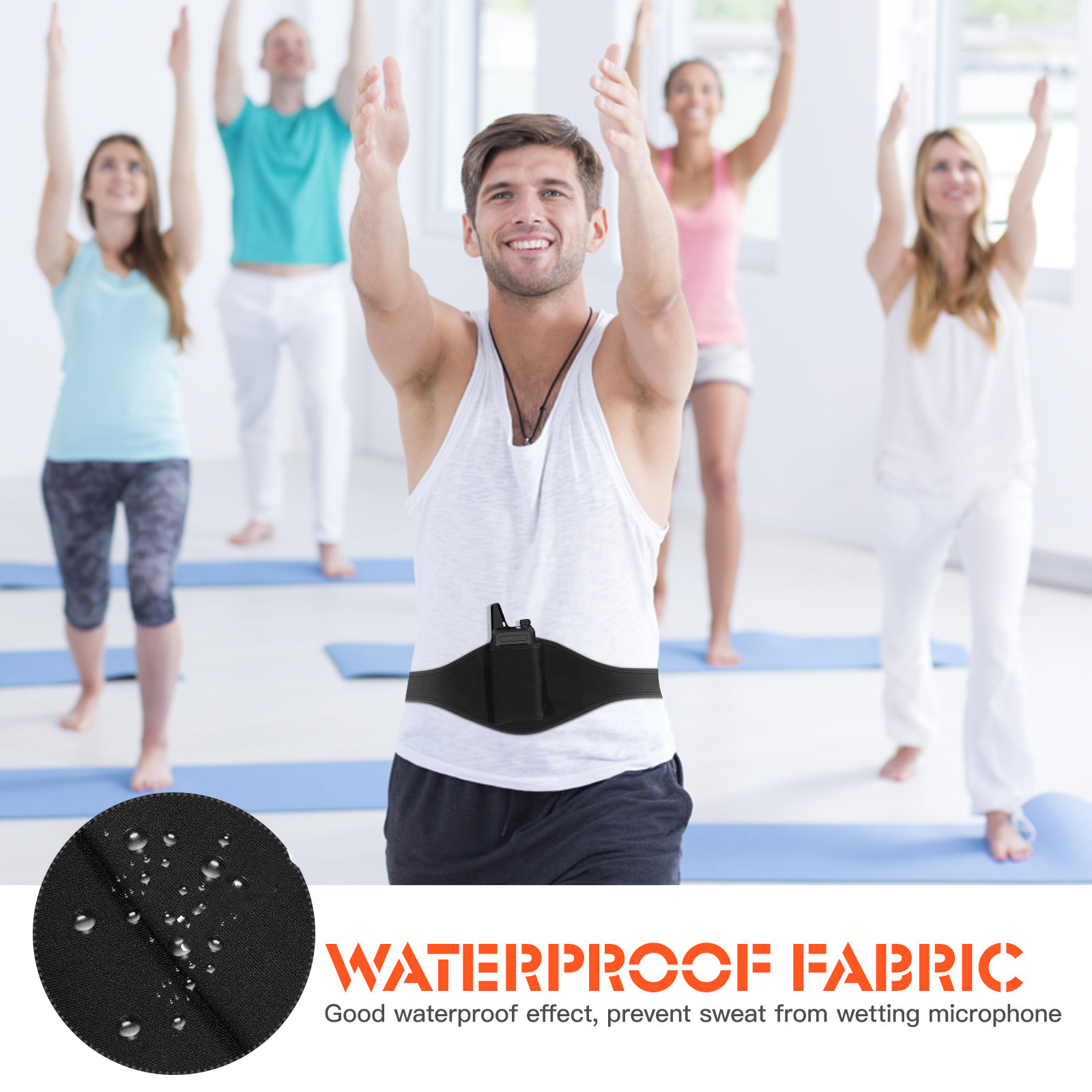 Microfoonriem Verstelbare micr - Yoga Fitness Instructor recensie en prijs