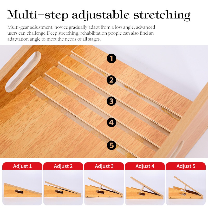 Verstelbaar houten balansbord  - Yoga Fitness Gear recensie en prijs