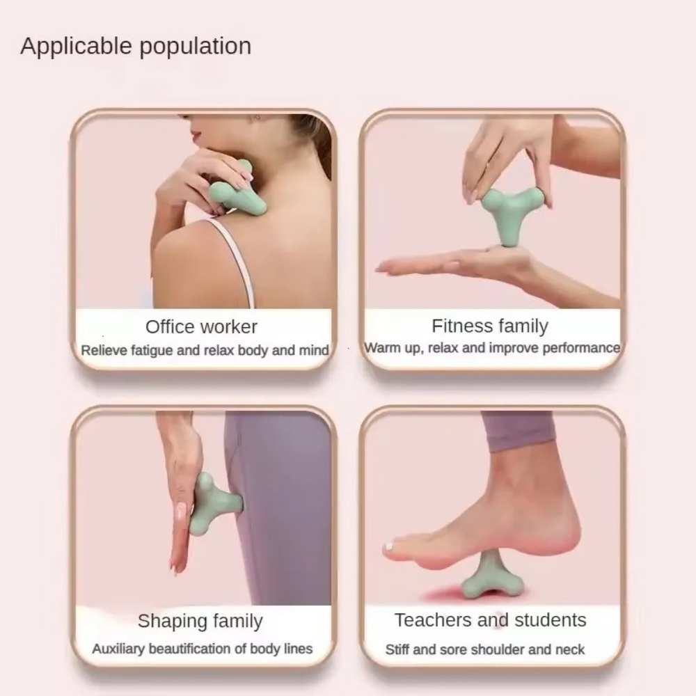 Vierhoekige fascia massagebal, - Shoulder Massage Ball recensie en prijs