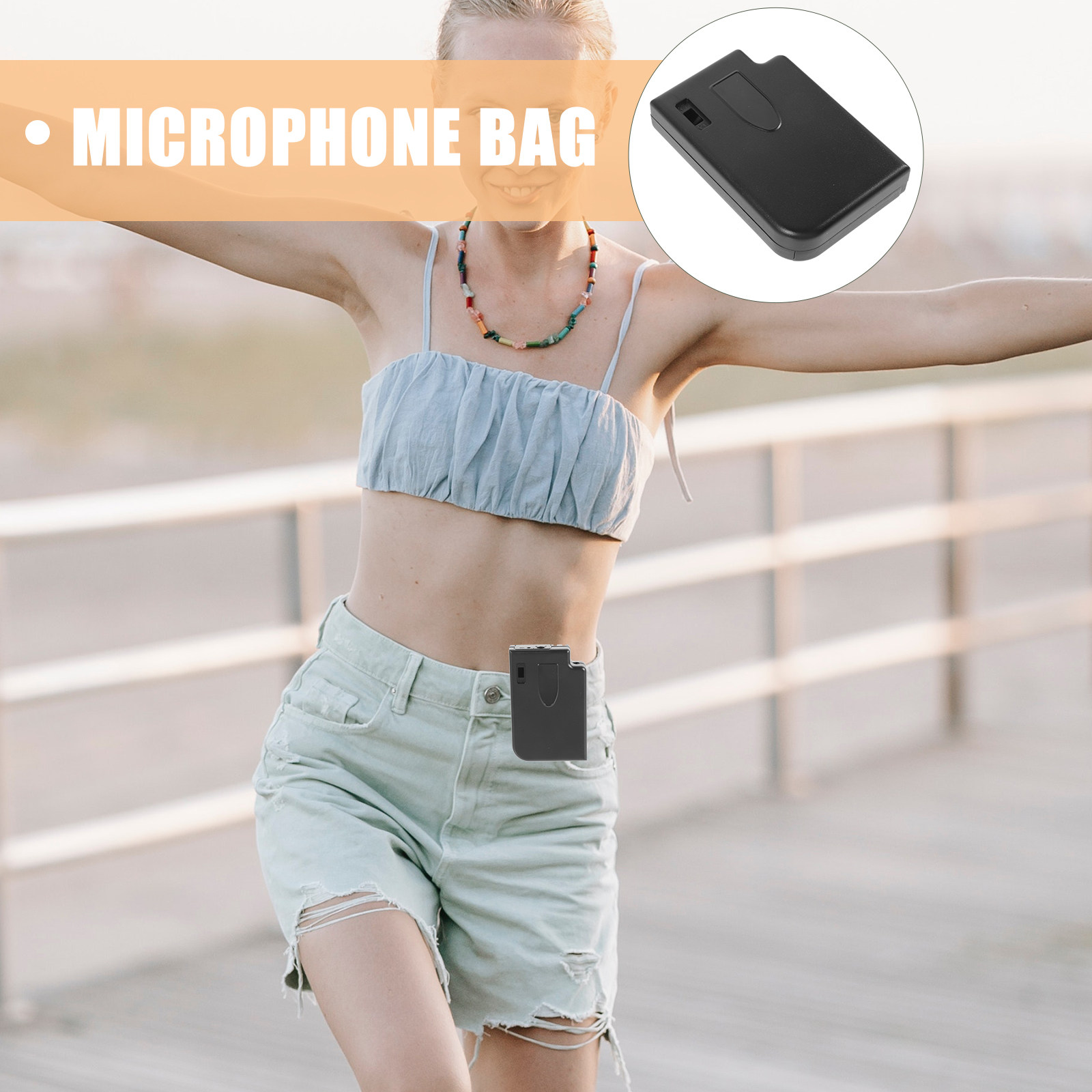 Professionele microfoonriemtas - Yoga Fitness Instructor recensie en prijs
