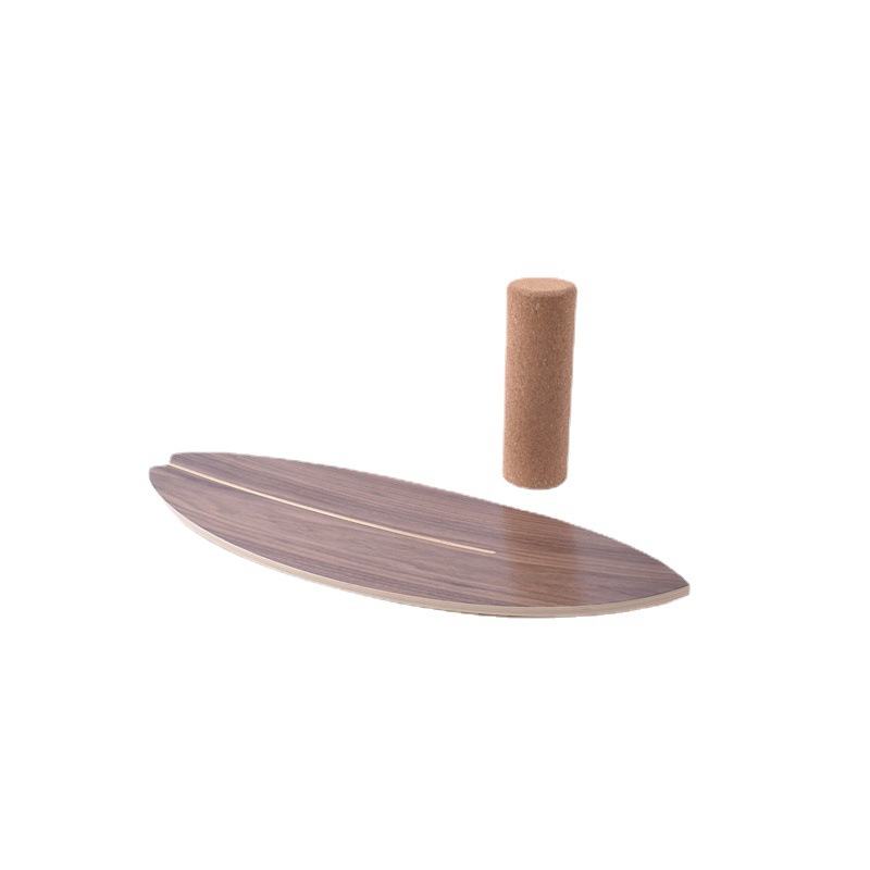 Houten balansplank met hoge mo - Yoga Fitness Gear recensie en prijs