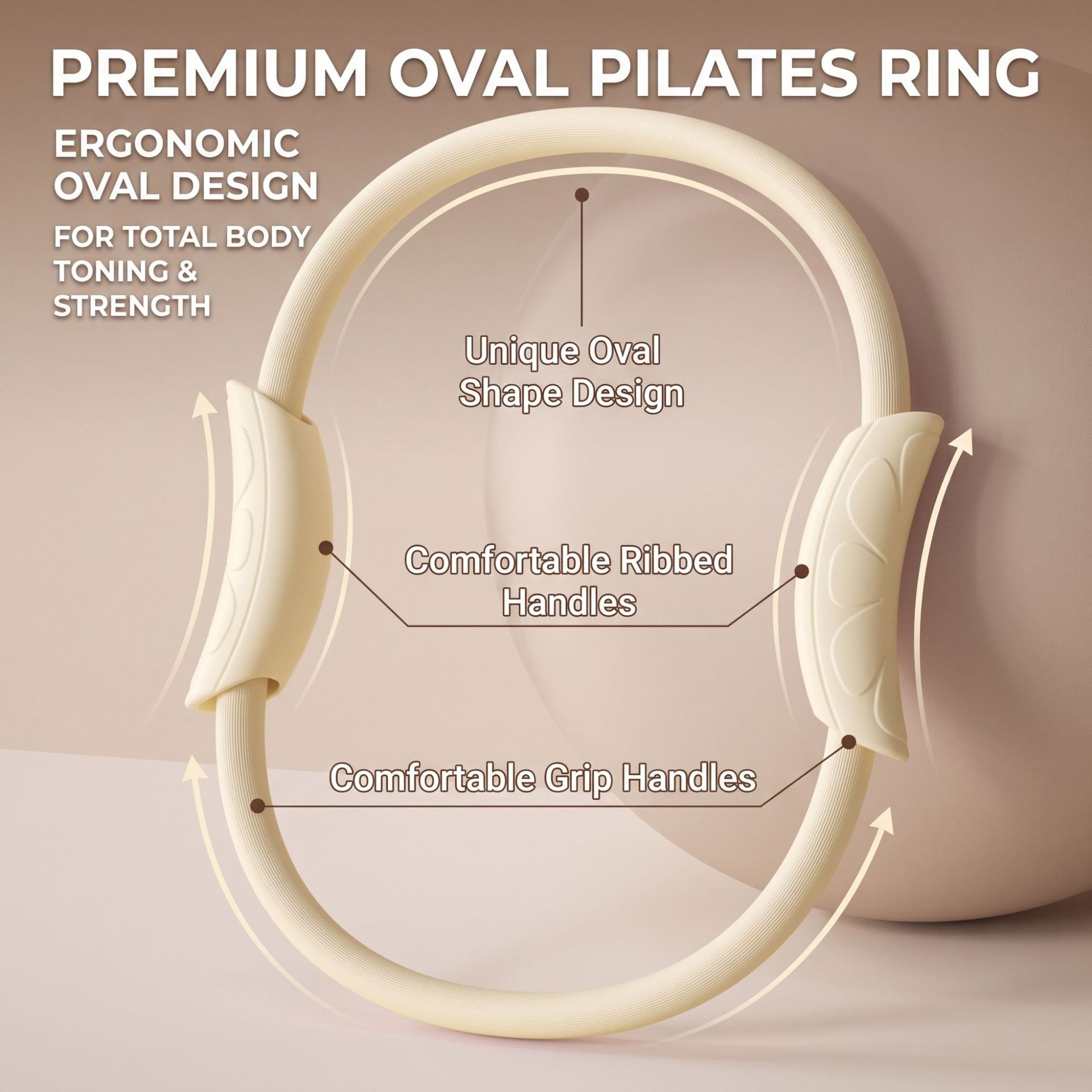 Pilatesring, yogaring, bekkenb - Yoga Fitness Ring recensie en prijs