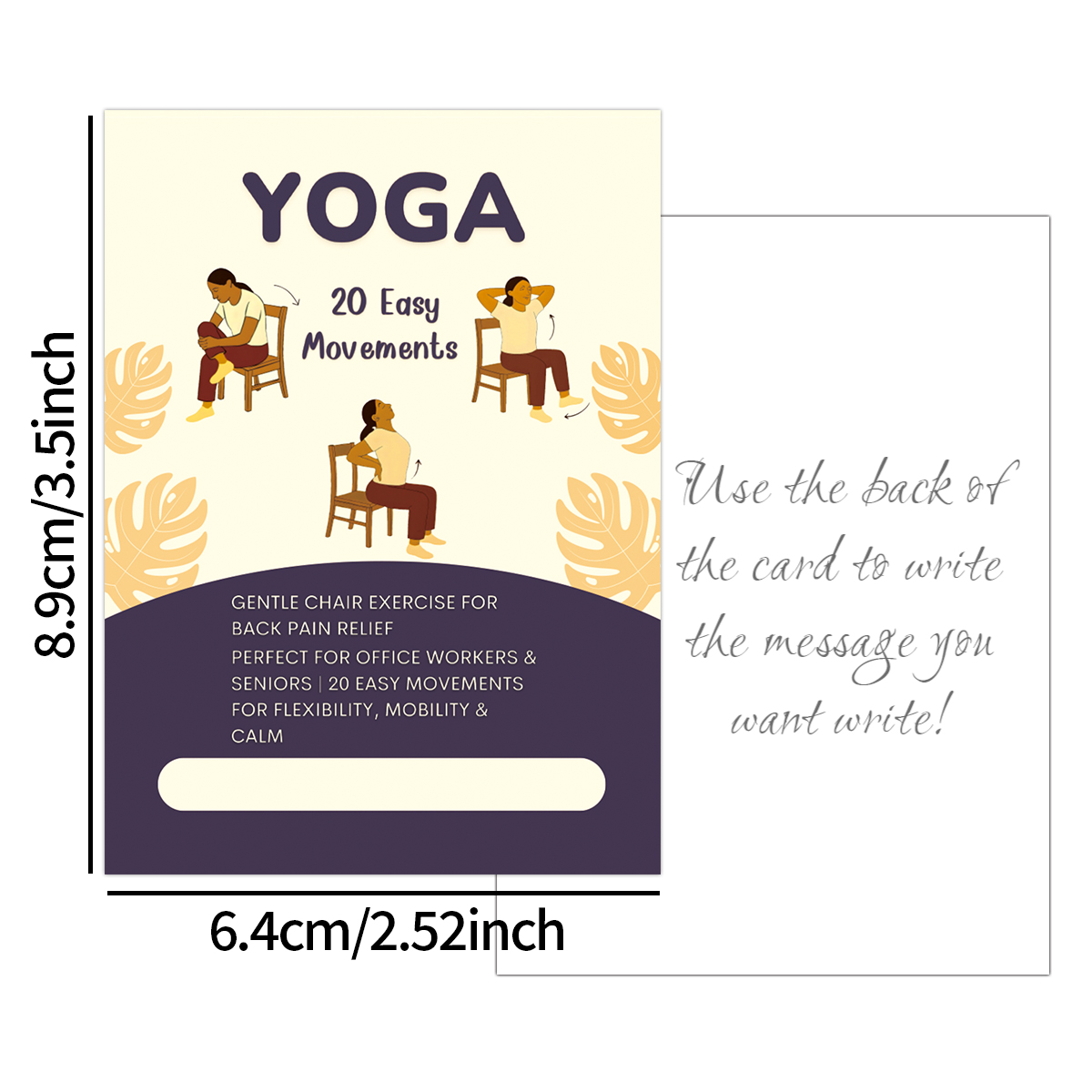21 stuks zittende yogakaarten, - Yoga Fitness Instructor recensie en prijs