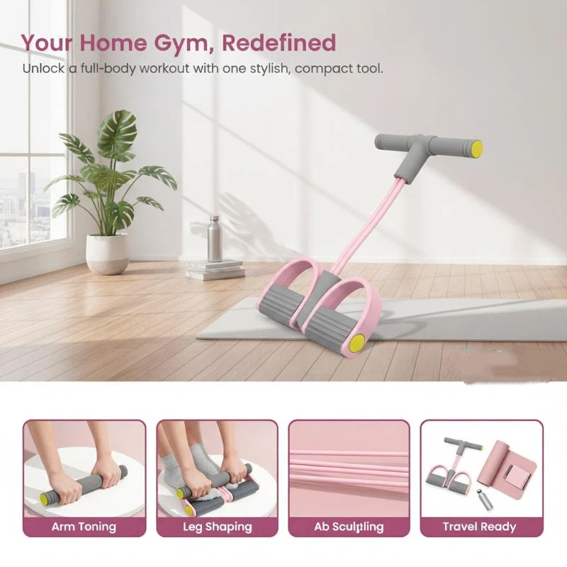 4-delige elastische trekkoord  - Yoga Fitness Gear recensie en prijs