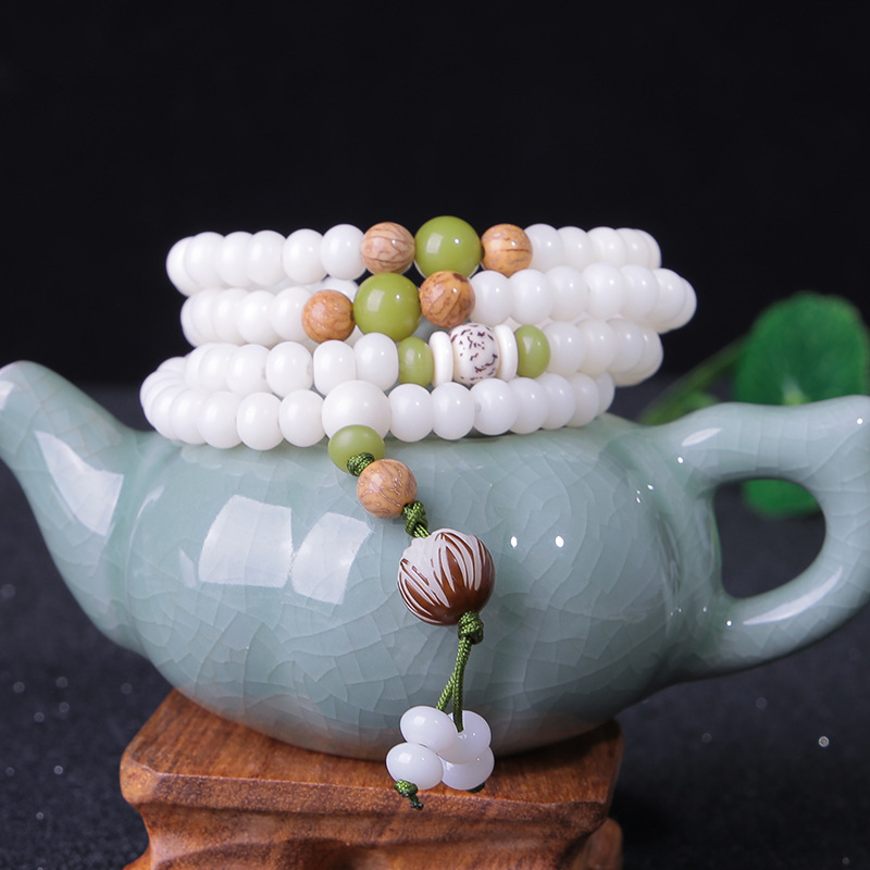 108 Witte Jade Bodhi Wortels A - Yoga Fitness Tracker recensie en prijs