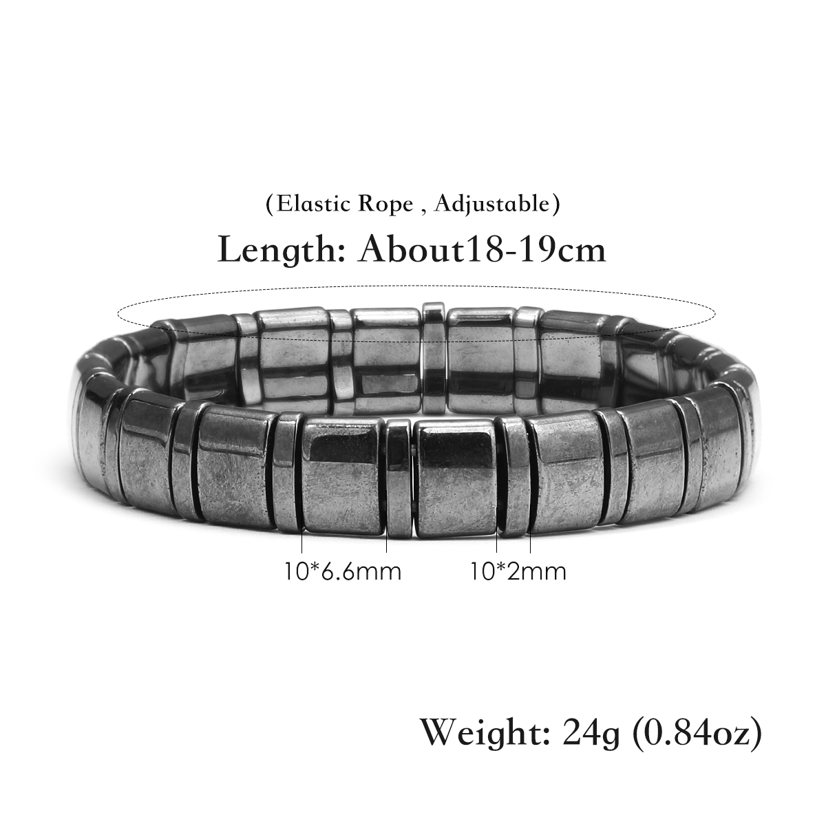 Energiesteen Hematiet Armband  - Yoga Fitness Instructor recensie en prijs